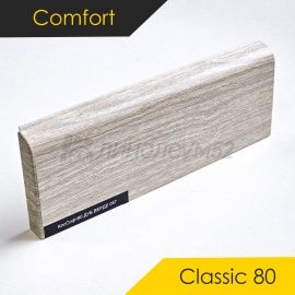 Плинтус - CLASSIC 80 / Comfort - Comfort Плинтус COMFORT CLASSIC 80 - ВЕРДЕ 057 / ПВХ