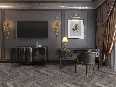  Кварцвинил - CRONAFLOOR CRONAFLOOR - HERRINGBONE / 640*128*4.5