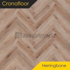 CRONAFLOOR - HERRINGBONE / 640*128*4.5 - Cronafloor Кварцвинил - HERRINGBONE / ДУБ МОНПЕЛЬЕ